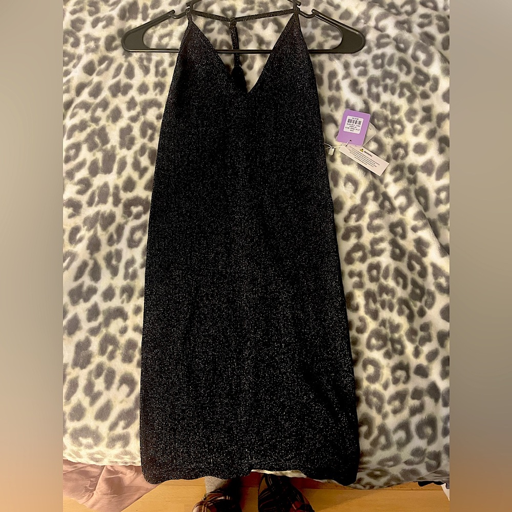 Slinky sparkly bodycon dress